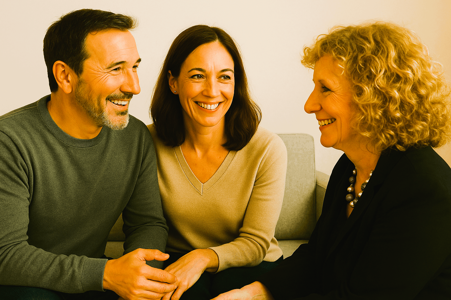 Paar in Therapiesitzung 2 radiate Paarberatung Bremen